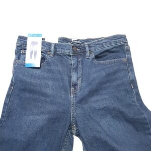 Calvin Klein Jeans Womens 10 Blue High‎ Rise Straight Classic NWT 32x26